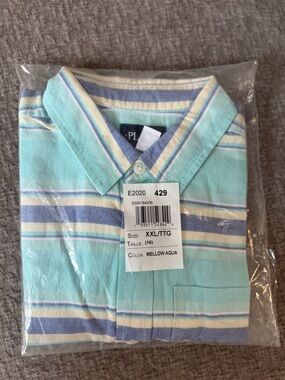 Boys 16 Button Down Shirt w/ chest pocket - the Children’s Place - NEW